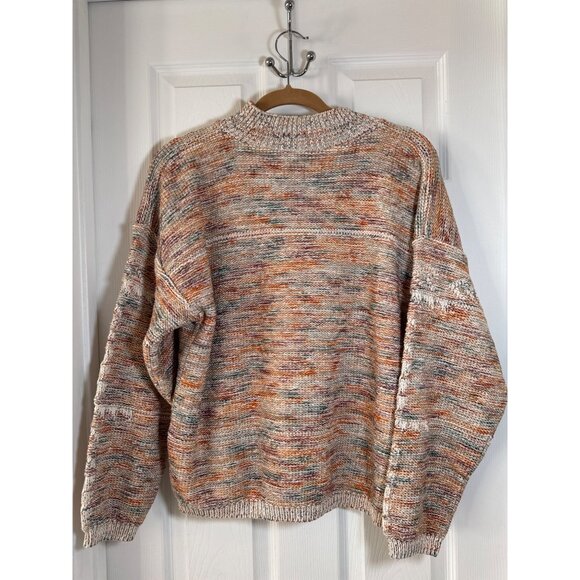 Sweater Boho Aztec Sweater Southwest Knit Crewneck Made In USA VTG David Brett - Picture 3 of 6